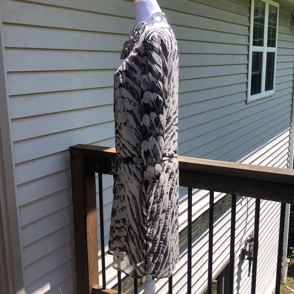 Pretty Shirt Dress by Express - Picture 7 of 17